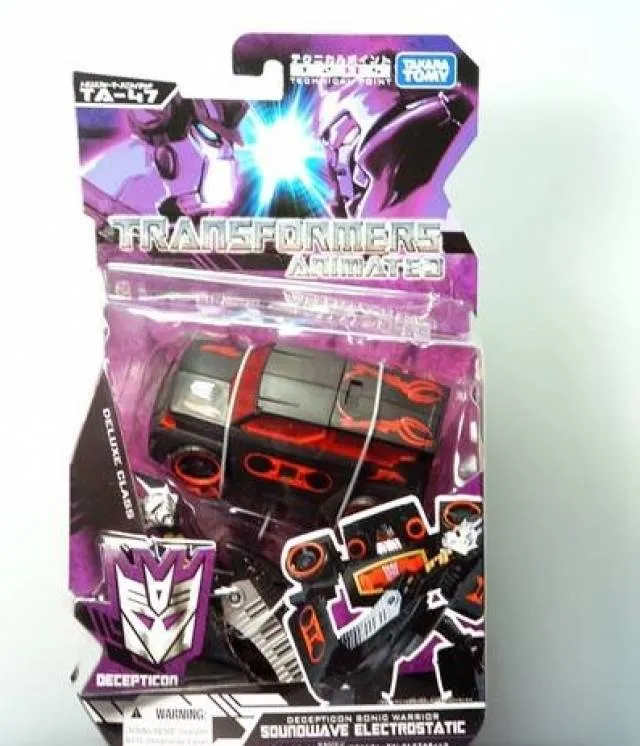 TA47 Electrostatic Soundwave | Japanese Transformers Animated