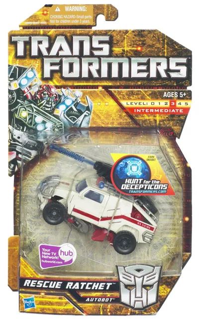 Rescue Ratchet Deluxe Class | Transformers Hunt for the Decepticons HFTD