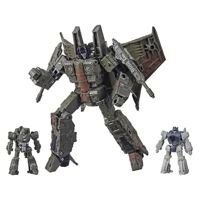Sparkless Seeker Battle 3-Pack Netflix Edition | Transformers Generations War for Cybertron Trilogy
