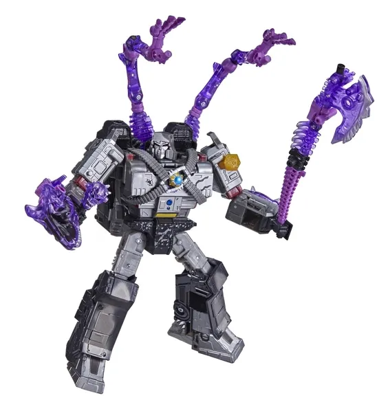 Megatron and Paleotrex Set of 2 Netflix Edition | Transformers Generations War for Cybertron Trilogy