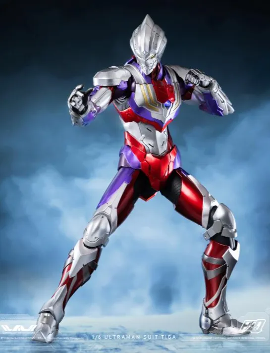 Ultraman Suit Tiga FigZero Collectible Figure | Ultraman Ultraman Suit Another Universe | threezero