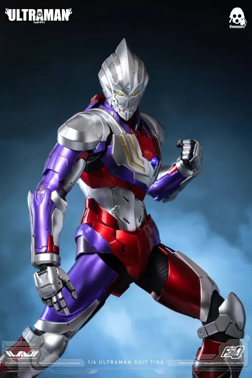 Ultraman Suit Tiga FigZero Collectible Figure | Ultraman Ultraman Suit Another Universe | threezero