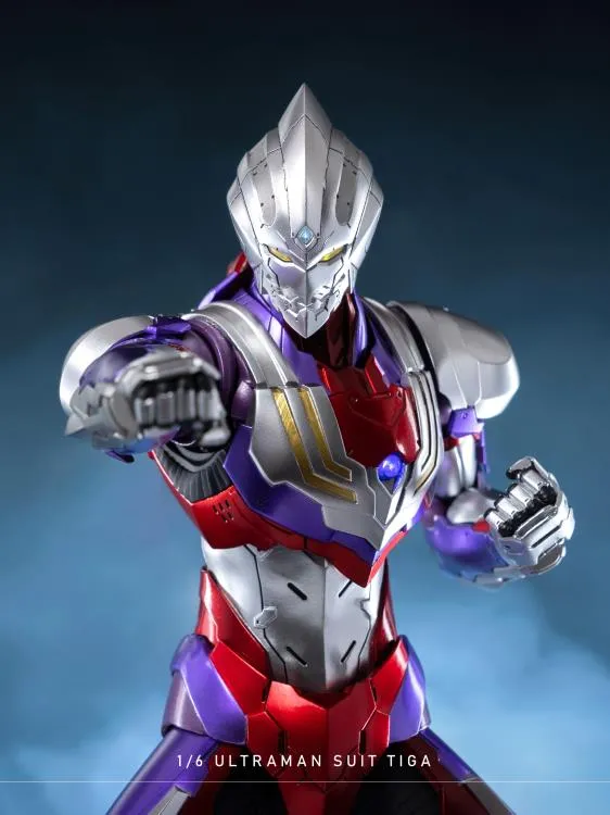 Ultraman Suit Tiga FigZero Collectible Figure | Ultraman Ultraman Suit Another Universe | threezero