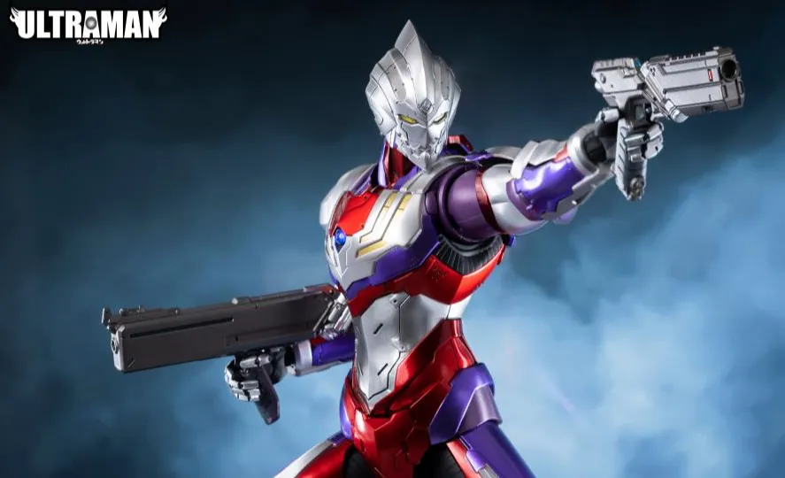 Ultraman Suit Tiga FigZero Collectible Figure | Ultraman Ultraman Suit Another Universe | threezero