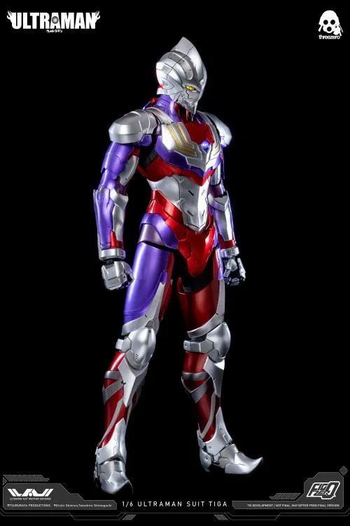 Ultraman Suit Tiga FigZero Collectible Figure | Ultraman Ultraman Suit Another Universe | threezero