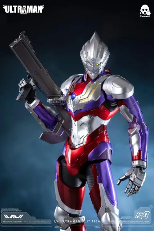 Ultraman Suit Tiga FigZero Collectible Figure | Ultraman Ultraman Suit Another Universe | threezero