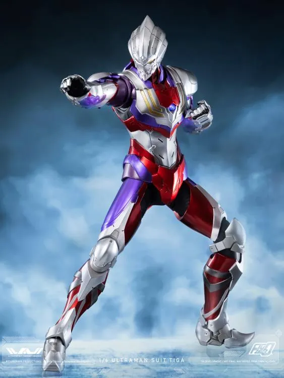 Ultraman Suit Tiga FigZero Collectible Figure | Ultraman Ultraman Suit Another Universe | threezero