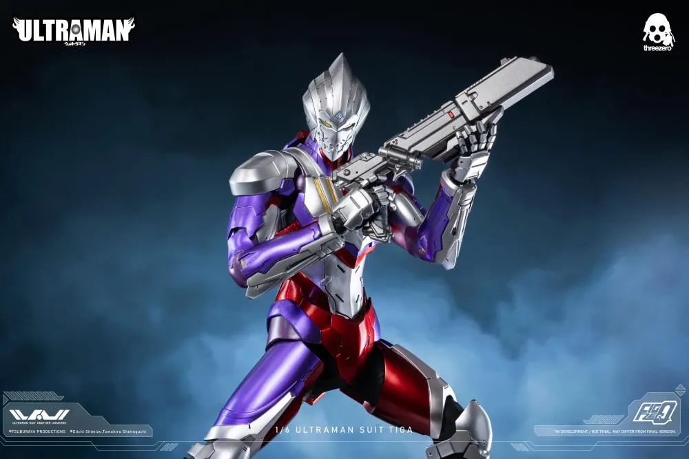 Ultraman Suit Tiga FigZero Collectible Figure | Ultraman Ultraman Suit Another Universe | threezero