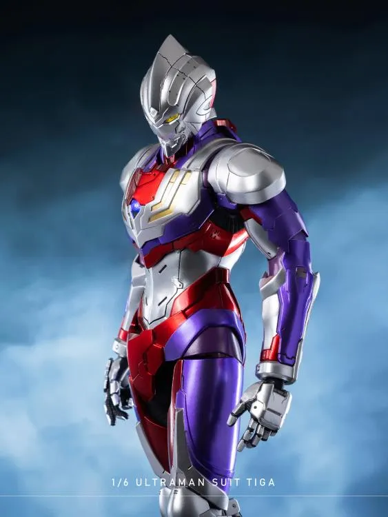 Ultraman Suit Tiga FigZero Collectible Figure | Ultraman Ultraman Suit Another Universe | threezero
