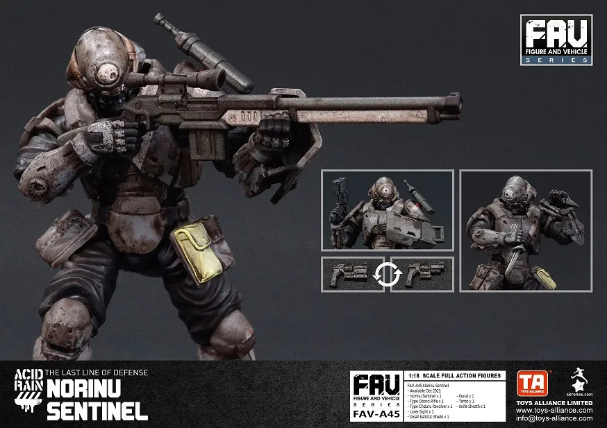 FAV-A45 Norinu Sentinel 1:18 Scale | Acid Rain FAV