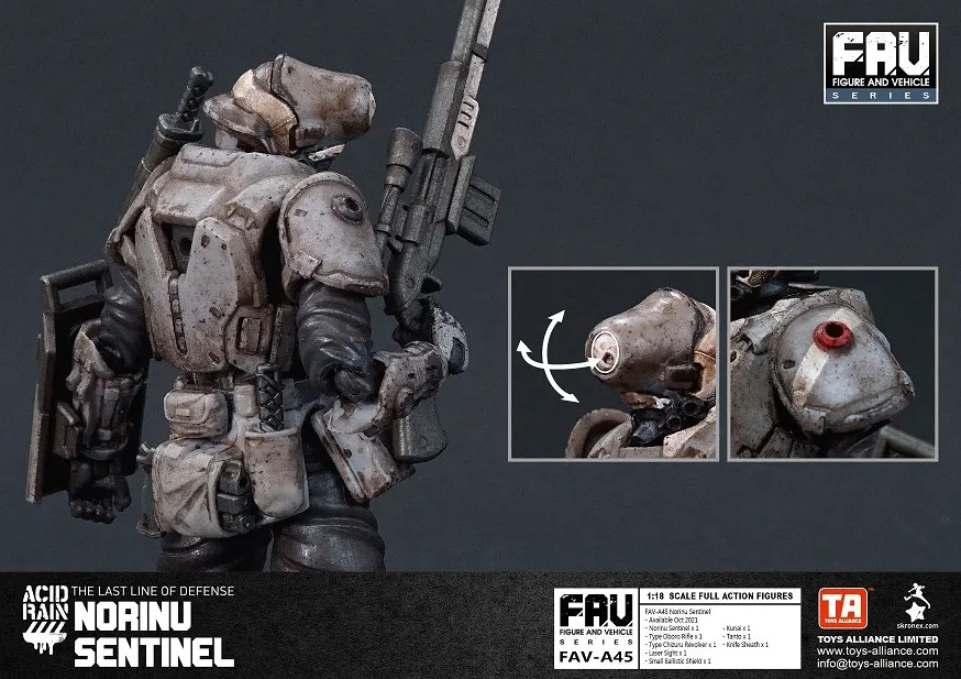 FAV-A45 Norinu Sentinel 1:18 Scale | Acid Rain FAV