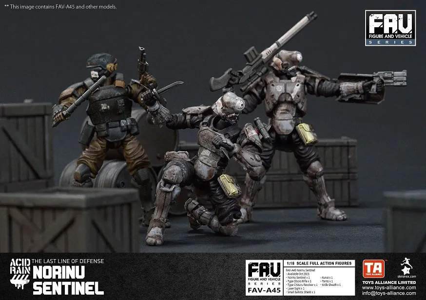 FAV-A45 Norinu Sentinel 1:18 Scale | Acid Rain FAV