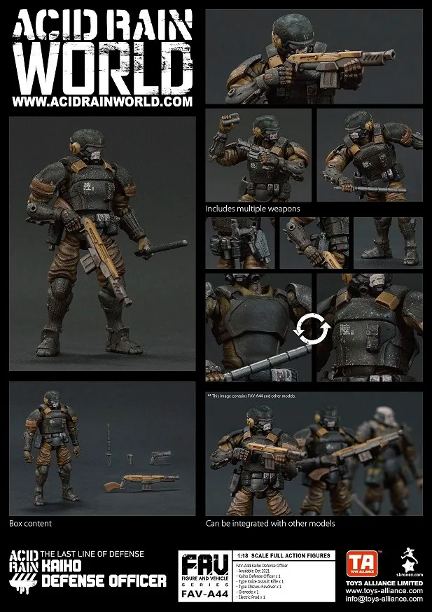 FAV-A44 Kaiho Defense Officer 1:18 Scale | Acid Rain FAV