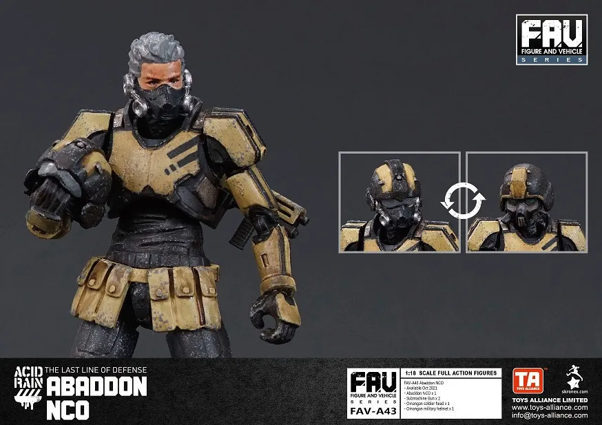 FAV-A43 Abaddon NCO 1:18 Scale | Acid Rain FAV