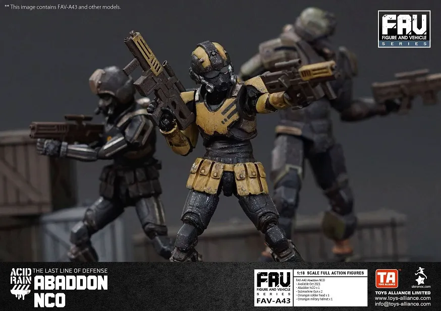 FAV-A43 Abaddon NCO 1:18 Scale | Acid Rain FAV