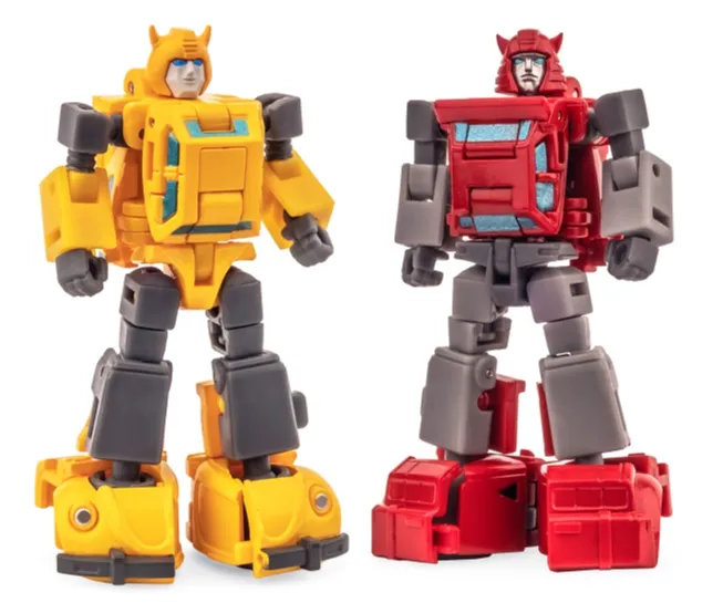 H25 Herbie 2.0 and H26 Vanishing Point Set of 2 Figures | Newage the Legendary Heroes