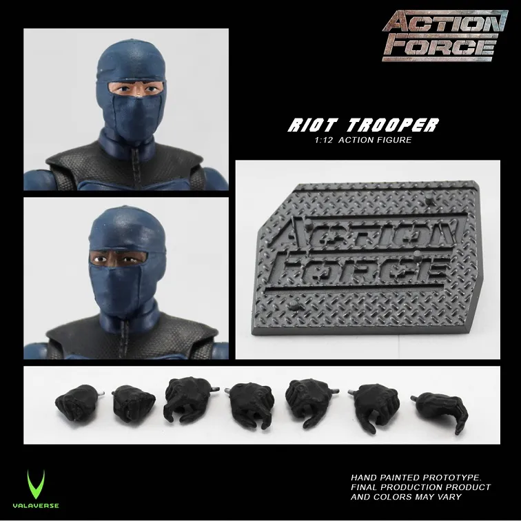 Riot Trooper 1/12 Scale | Action Force | Valaverse