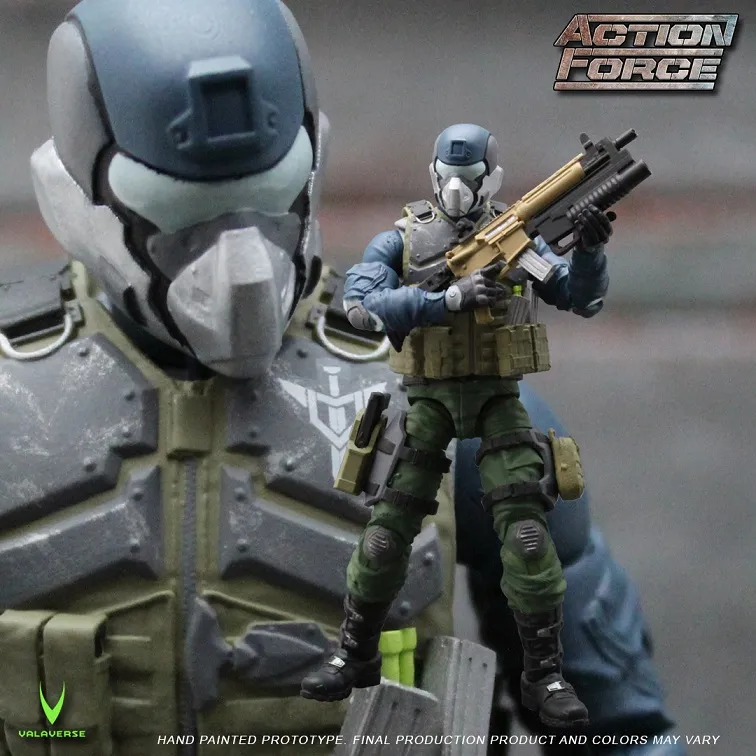 Steel Brigade 1/12 Scale | Action Force | Valaverse
