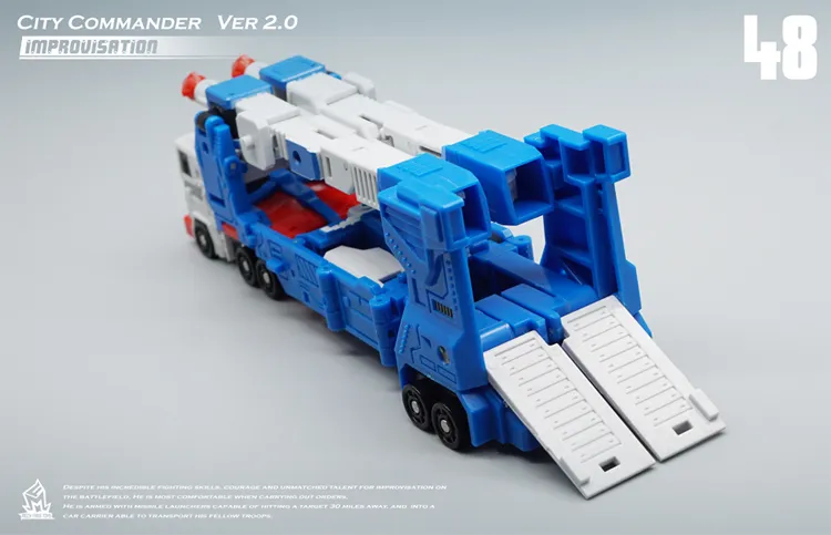 MF-48 City Commander Improvisation 2.0 | Mech Fans Toys