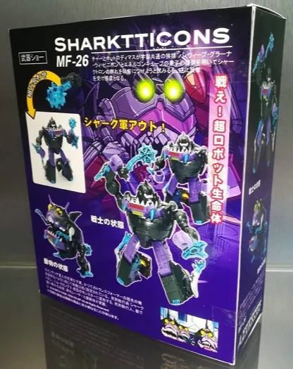 MF-26 Sharktticons | Mech Fans Toys
