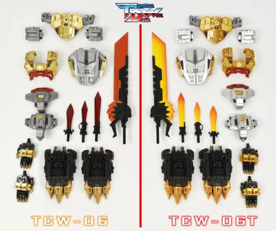 TCW-06T POTP Dinobot Volcanicus Upgrade Kit | Transform Dream Wave | Upgrade Kit