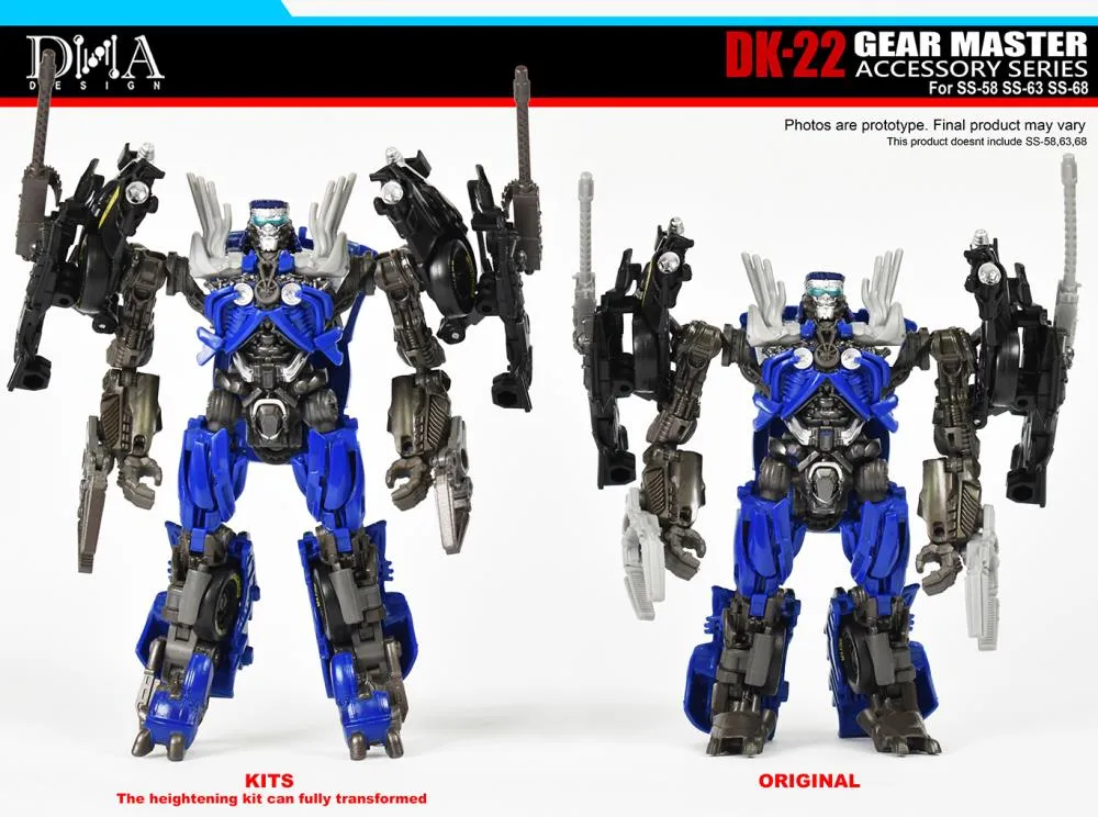 DK-22 Upgrade Kit for Transformers Studio Series | Dna Design | Upgrade Kit