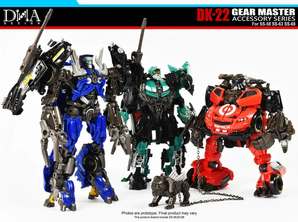 DK-22 Upgrade Kit for Transformers Studio Series | Dna Design | Upgrade Kit