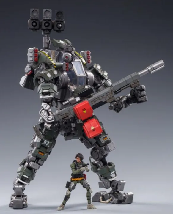 Steelbone Armor Firepower H07 Olive with Pilot | Joy Toy Dark Source
