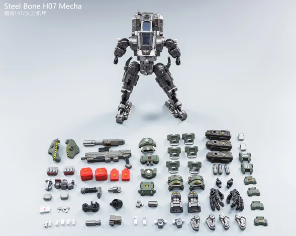 Steelbone Armor Firepower H07 Olive with Pilot | Joy Toy Dark Source