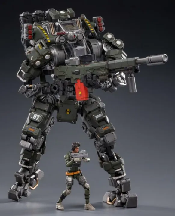 Steelbone Armor Firepower H07 Olive with Pilot | Joy Toy Dark Source