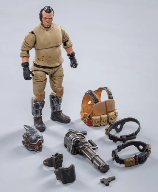 Steelbone Attack Mecha Desert II with Pilot | Joy Toy Dark Source