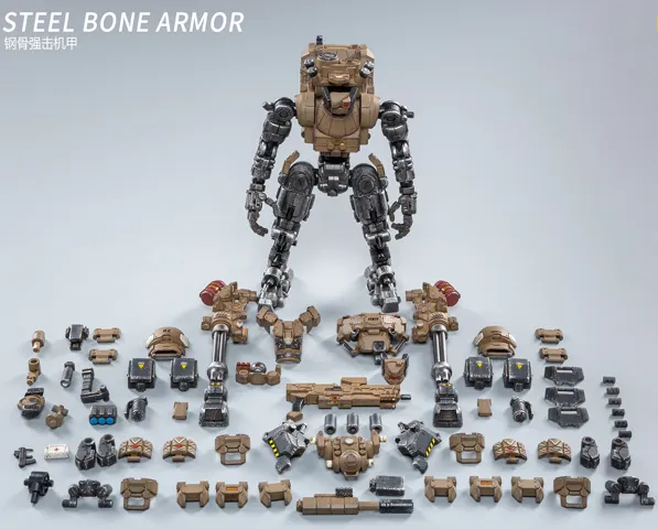 Steelbone Attack Mecha Desert II with Pilot | Joy Toy Dark Source
