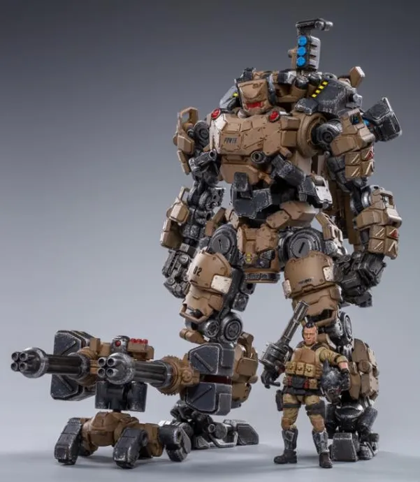 Steelbone Attack Mecha Desert II with Pilot | Joy Toy Dark Source