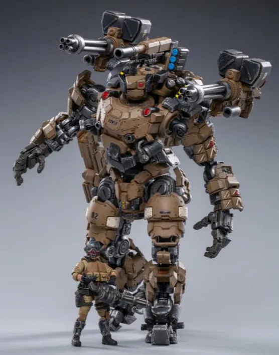 Steelbone Attack Mecha Desert II with Pilot | Joy Toy Dark Source