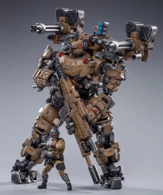 Steelbone Attack Mecha Desert II with Pilot | Joy Toy Dark Source