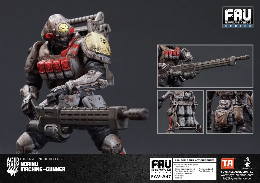 FAV-A47 Norinu Machine-Gunner 1:18 Scale | Acid Rain FAV