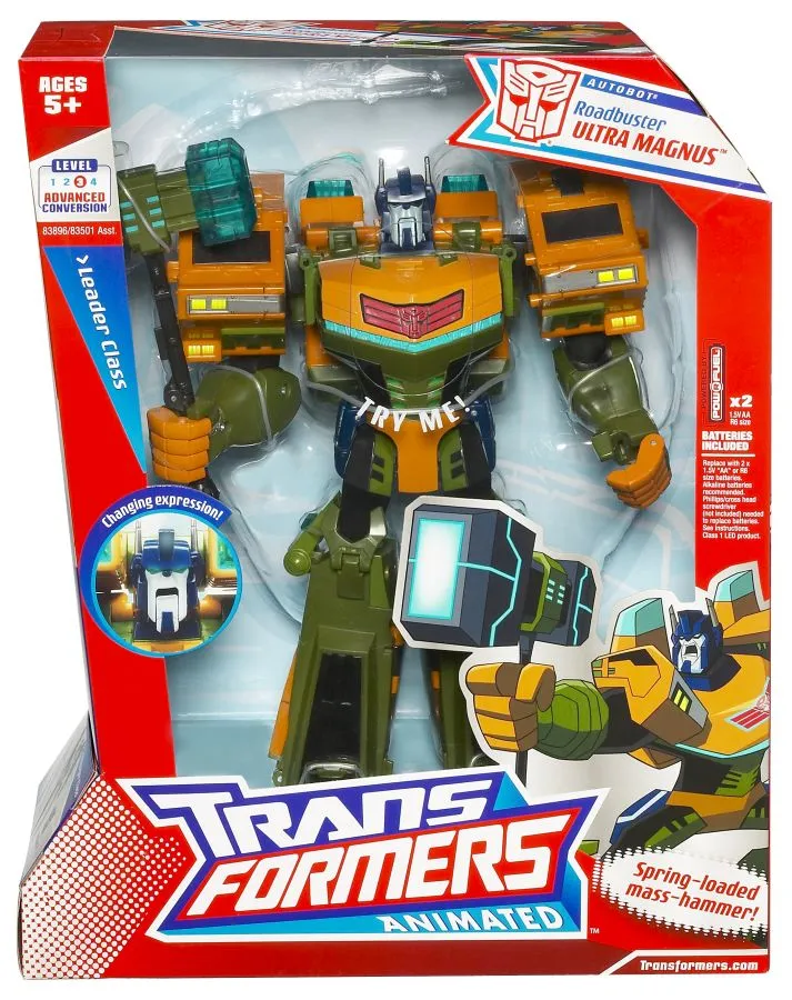 Leader Class Roadbuster Ultra Magnus | Transformers Animated