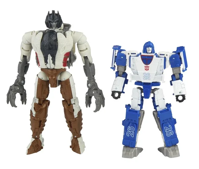 WFC-K40 Autobot Mirage and Maximal Grimlock Deluxe Class | Transformers Generations War for Cybertron Kingdom Chapter