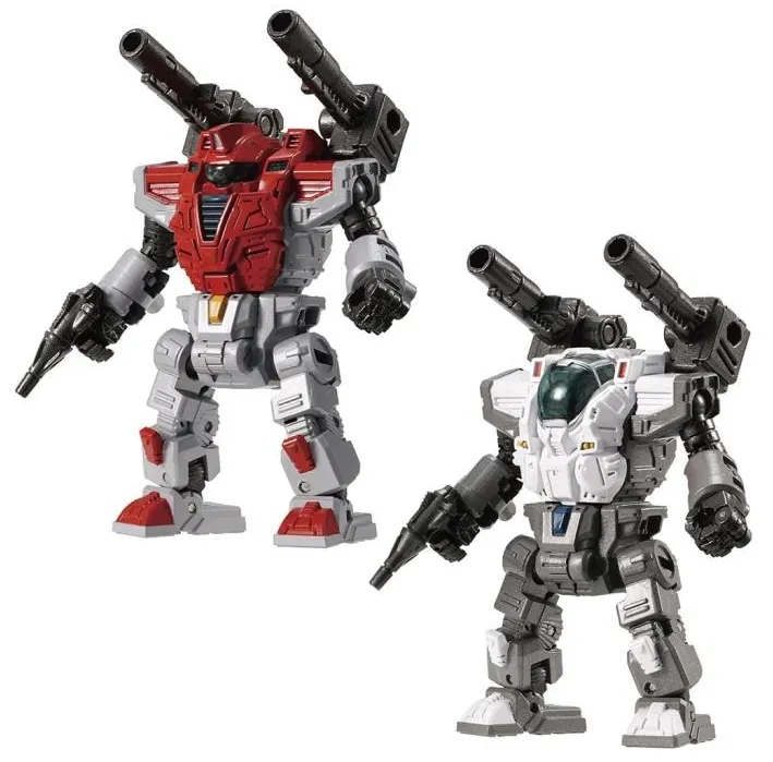 DA-77 Powered Suits System Set Version A and B | Diaclone Reboot