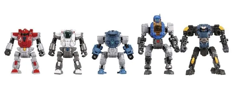 DA-77 Powered Suits System Set Version A and B | Diaclone Reboot