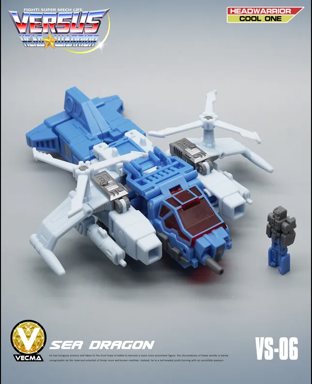 VS Set of 7 Figures | Vecma Studio Head Warrior