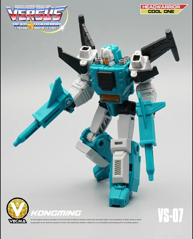 VS Set of 7 Figures | Vecma Studio Head Warrior