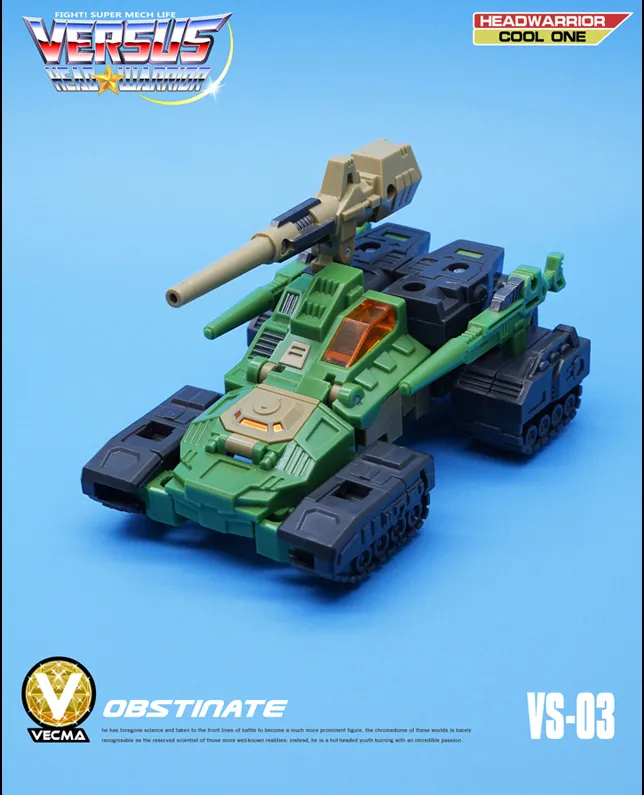 VS Set of 7 Figures | Vecma Studio Head Warrior