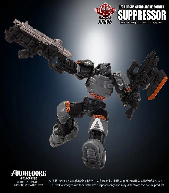 ARC-05 Ursus Guard Arche-Soldier Suppressor 1:35 Scale | ARCHECORE