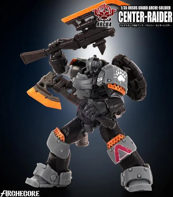 ARC-04 Ursus Guard Arche-Soldier Center-Raider 1:35 Scale | ARCHECORE