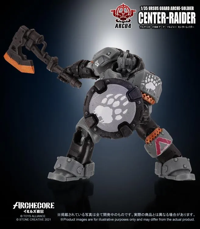 ARC-04 Ursus Guard Arche-Soldier Center-Raider 1:35 Scale | ARCHECORE