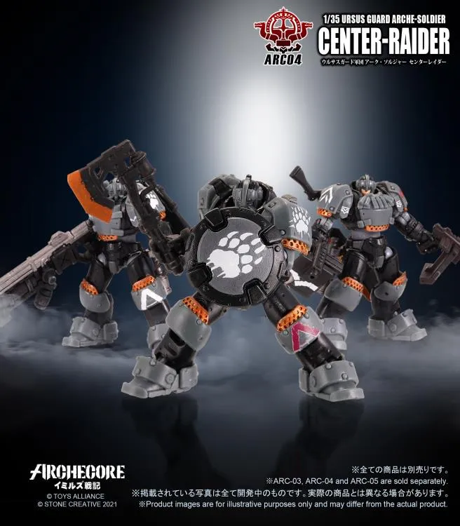 ARC-04 Ursus Guard Arche-Soldier Center-Raider 1:35 Scale | ARCHECORE