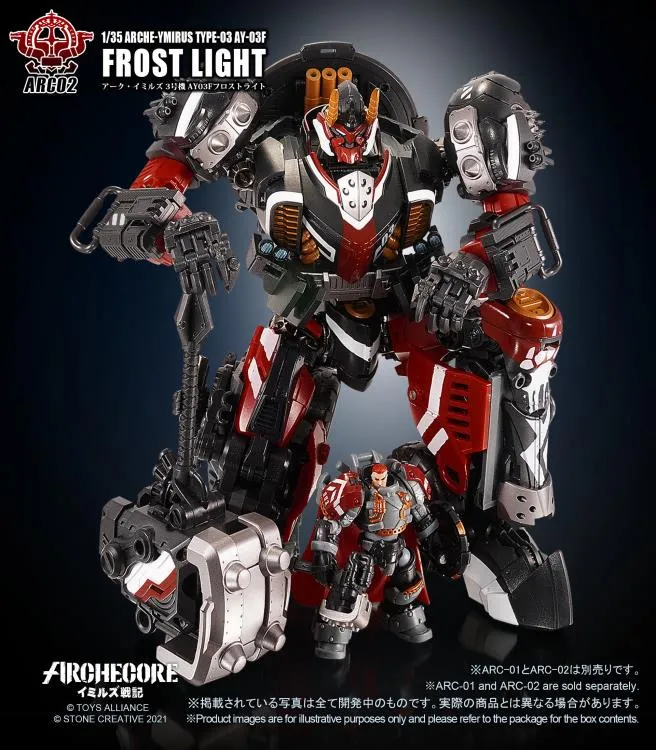 ARC-02 Arche-Ymirus TYPE-03 AY-03F Frost Light 1:35 Scale | ARCHECORE