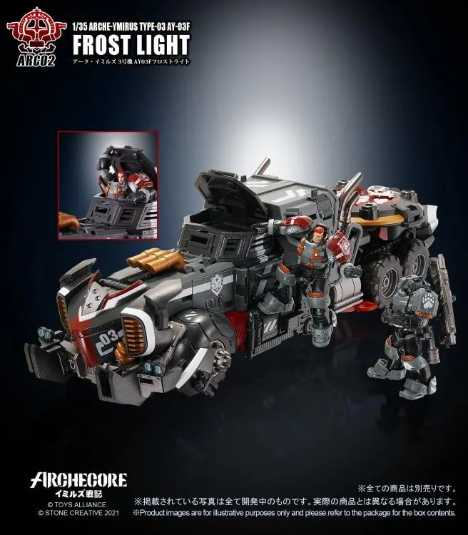 ARC-02 Arche-Ymirus TYPE-03 AY-03F Frost Light 1:35 Scale | ARCHECORE