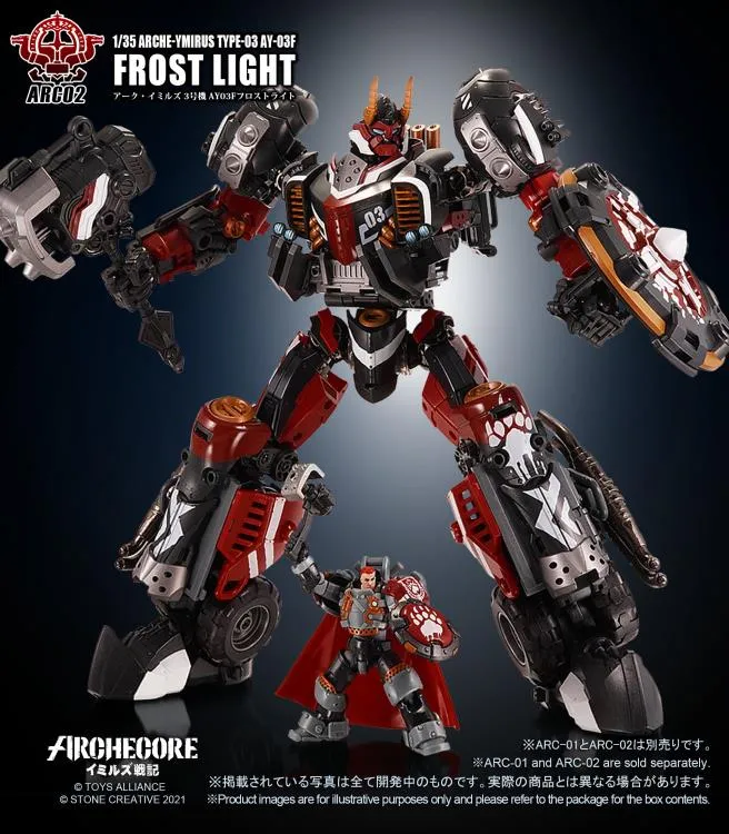 ARC-02 Arche-Ymirus TYPE-03 AY-03F Frost Light 1:35 Scale | ARCHECORE